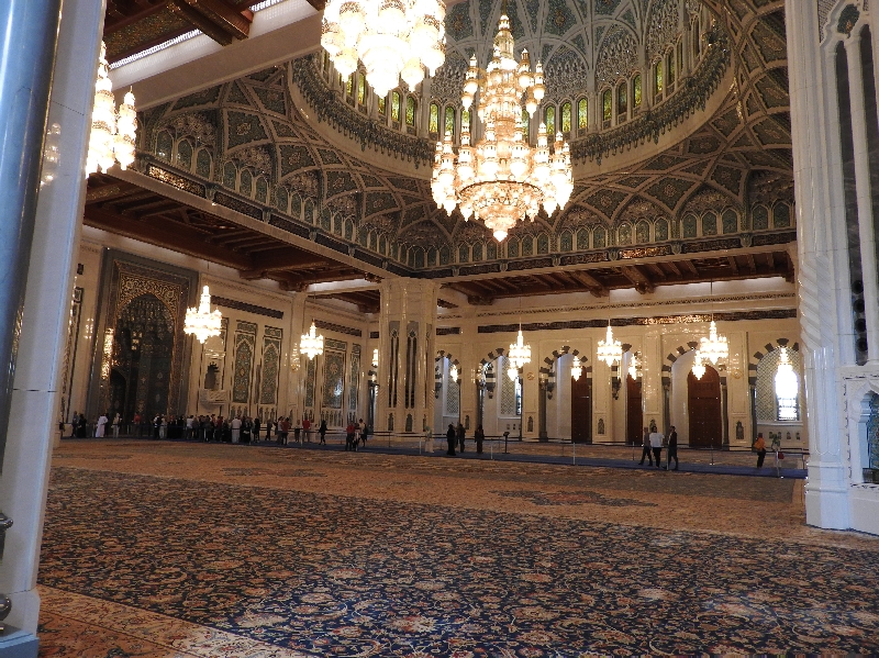 40 Gran Moschea del Sultano Qabus MASCATE